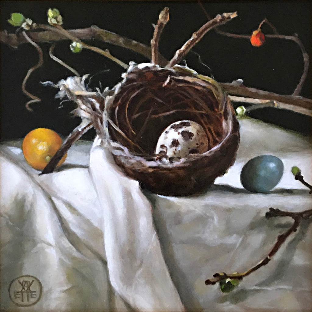 Bird's Nest and Kumquat with Quail Egg