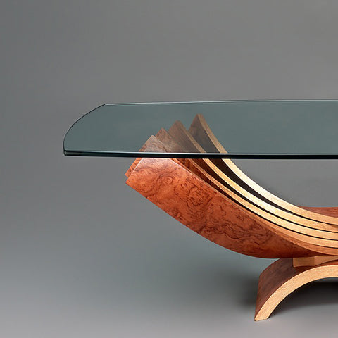 Spiral Cocktail Table